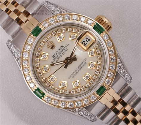 lady datejust diamond dial.